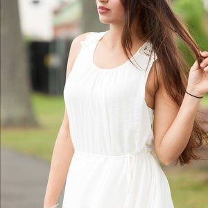 H&M maxi dress- White